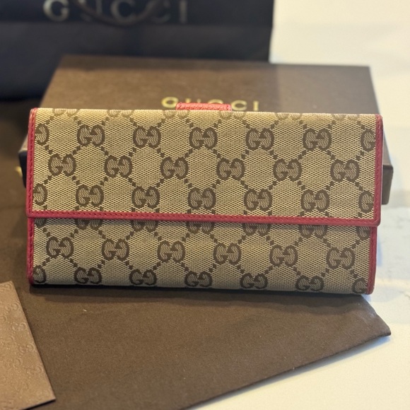 Gucci Monogram Canvas Sukey Hobo Bag + Gucci Original GG Wallet - AUTHENTIC - Picture 3 of 16
